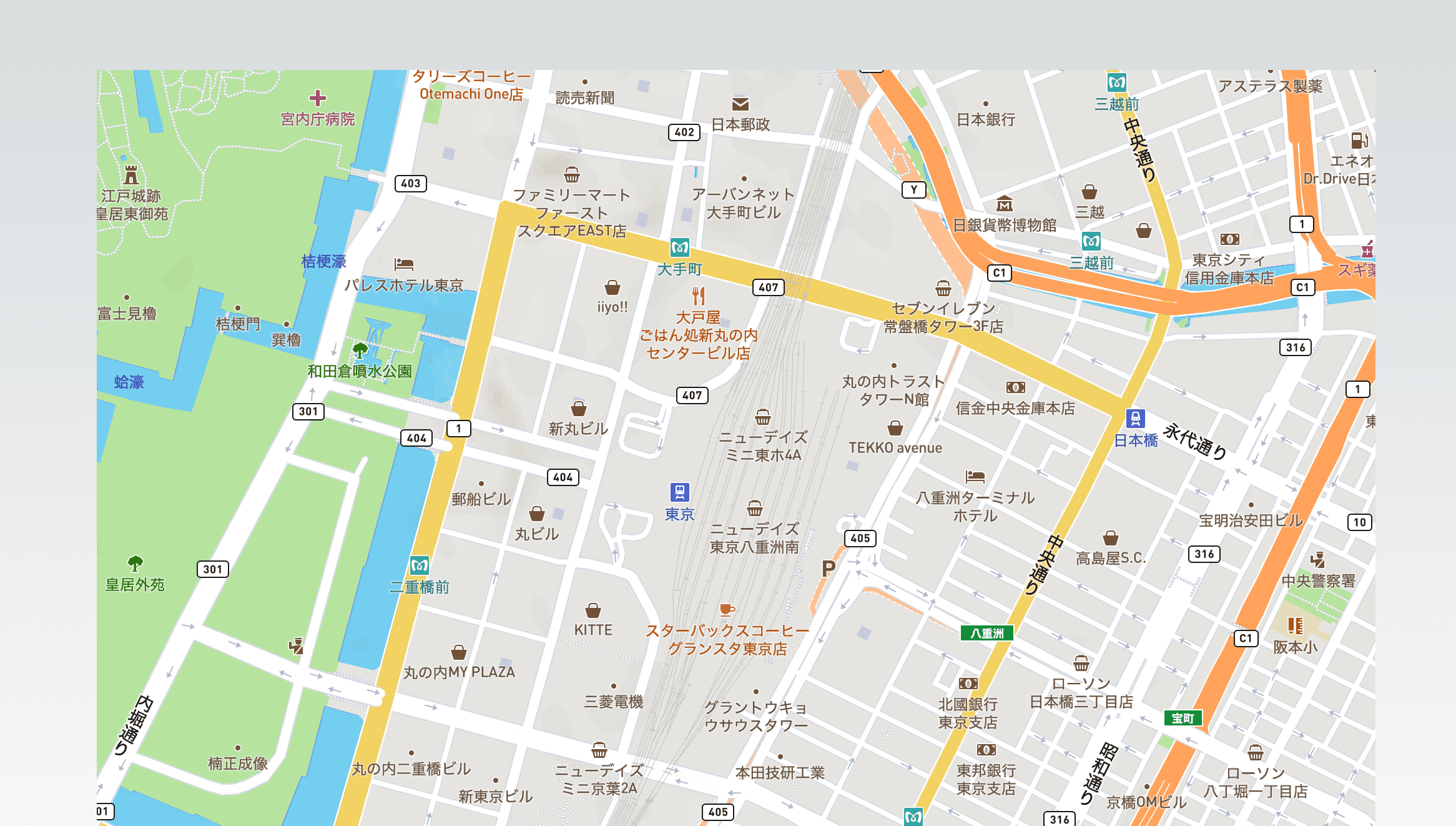 Mapboxを使った日本語地図のイメージ