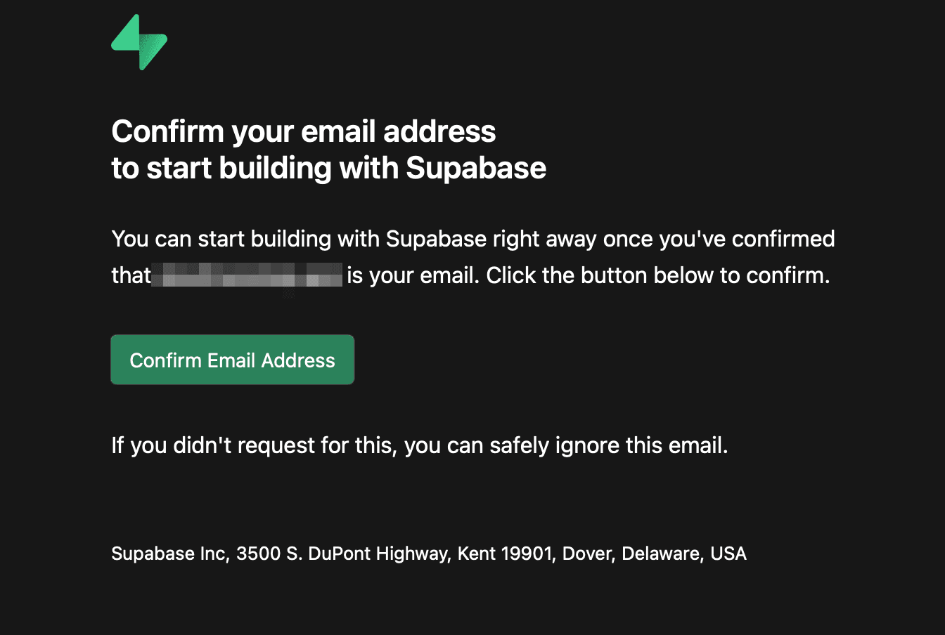 Supabaseのサインアップ後の自動送信メール
